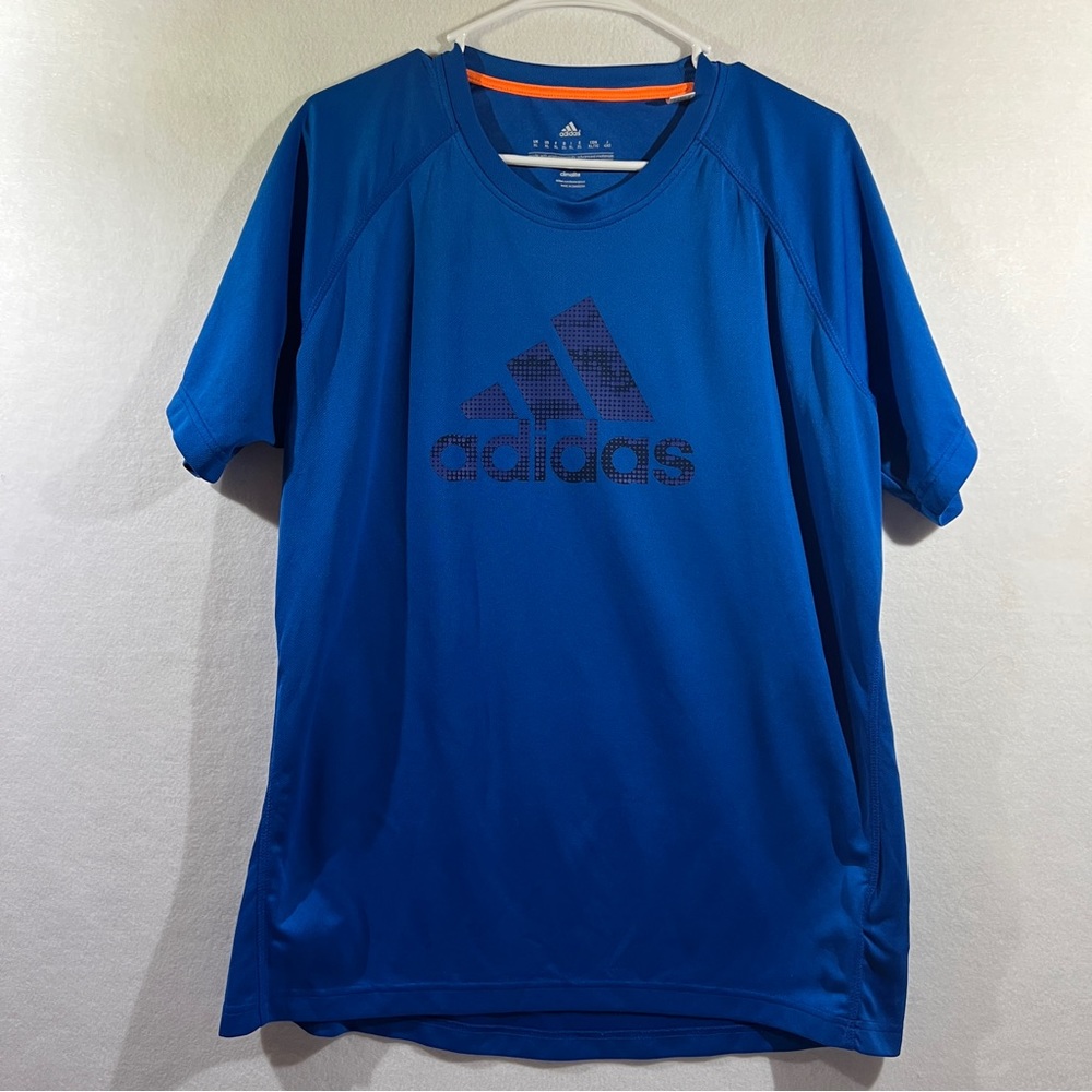 Men’s Adidas Climalite Blue Size XL shirt
